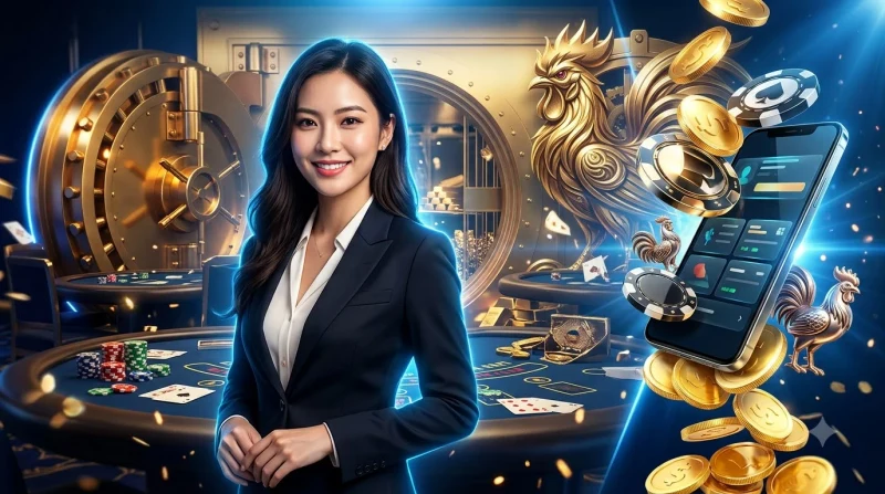 Sảnh đá gà trực tuyến uy tín tại KING88
